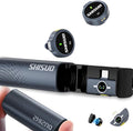 Pro Lavalier Microphone for Podcast Recording, Wireless Clip-On Mic by SHISUO