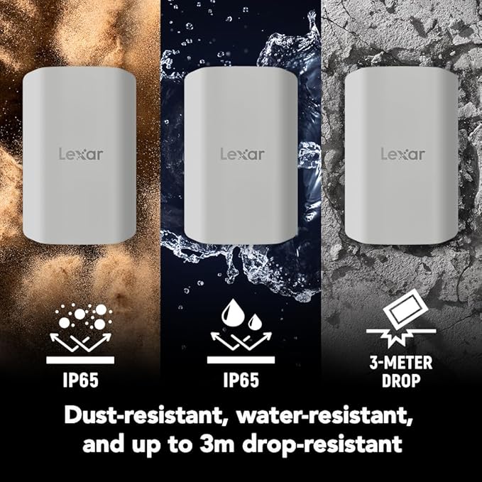 Lexar 1TB ES5 Magnetic External SSD, Compatible w/MagSafe, USB-C Smartphones - Image 6