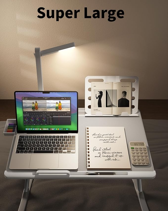 SAIJI Laptop Bed Tray Desk - Image 3