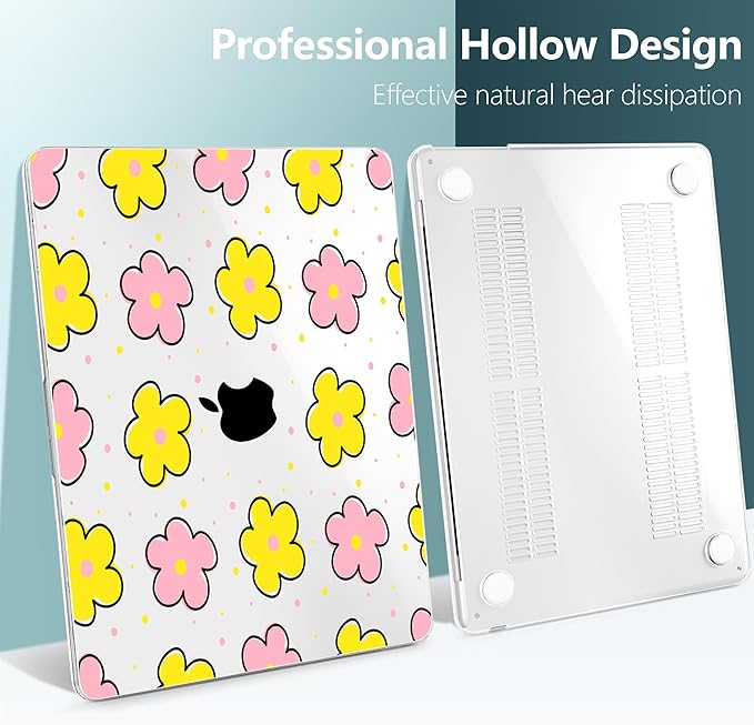 TWOLSKOO Compatible with M4 MacBook Air 13.6 inch Case 2025-2022 Release M4 - Image 5