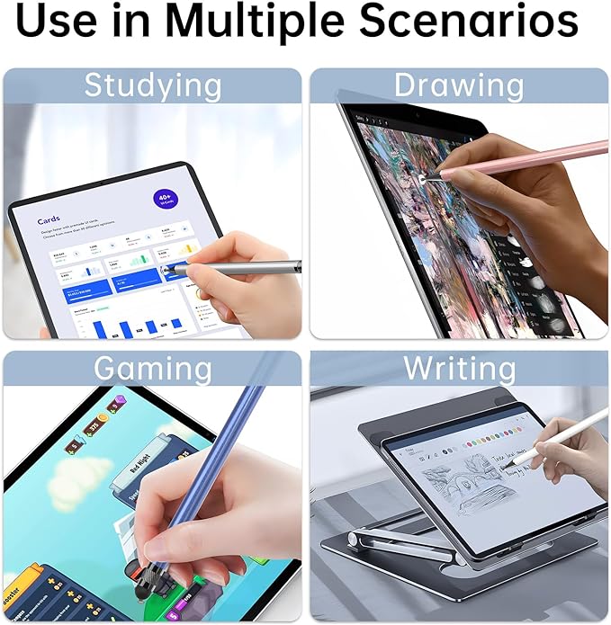 Stylus, 2-in-1 Stylus Pen for Touch Screen, High Precision and Sensitivity - Image 6