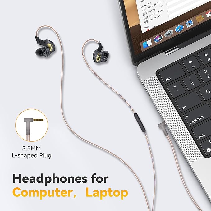 KBEAR K01 Bass IEMS Earphones for Gaming, HIFI Clear Sound in Ear Monitor - Image 2