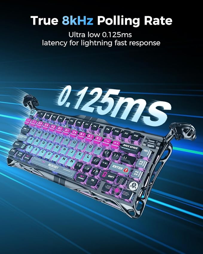 GravaStar Mercury V75 Pro HE Keyboard – 75% Layout Gaming Keyboard, Hall‑Effect - Image 7