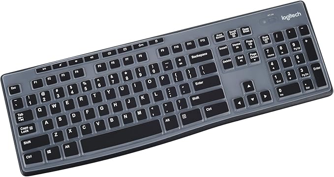 Keyboard Cover for Logitech MK295 MK270 MK200 K270 Wireless Keyboard, Logitech by lAPTOP+ACCESSORY+PROVIDER