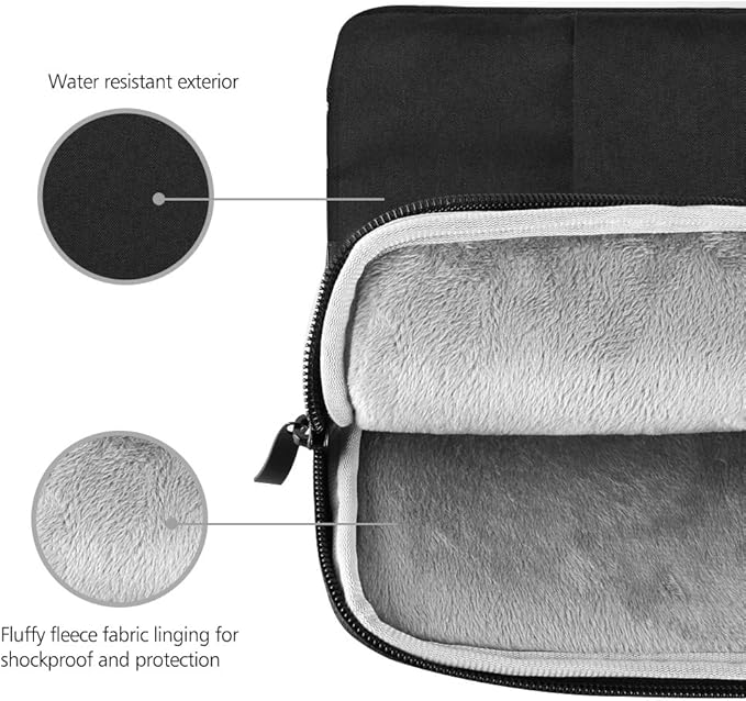 UPERFECT 16.1-inch Polyester Laptop Sleeve Protective Case Vertical Style - Image 2