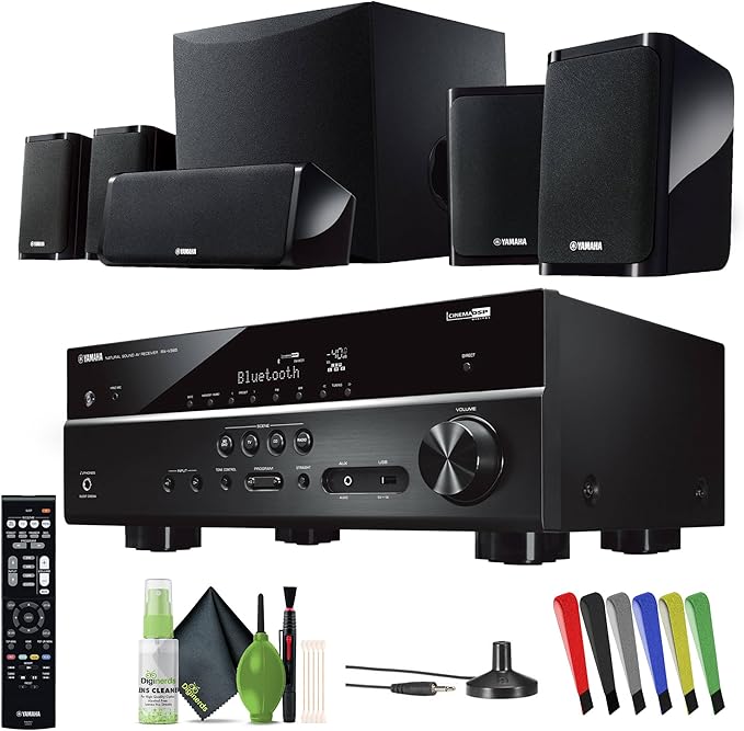 Yamaha Audio YHT-4950U 4K Ultra HD 5.1-Channel Home Theater System by Yamaha