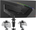 Gas Spring Monitor Arm 32 Inch, Adjustable Single Monitor Desk Mount by PholitenMonitorArm