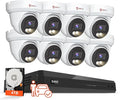 Anpviz 4K 16CH PoE Security Camera System, 100ft Smart Color Night Vision by AnpvizSecurity