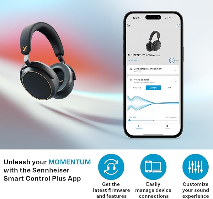 Sennheiser Momentum 4 Headphones - Image 3