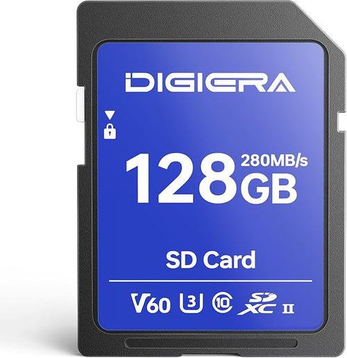 128GB LSU100 SDXC UHS-II Memory Card by DIGIERA