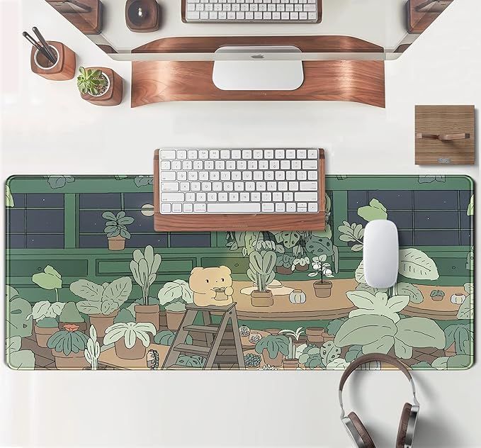 Kawaii Bear XL Gaming Mouse Pad & Desk Mat - Image 4