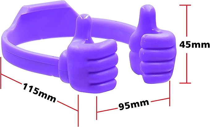 Honsky Thumbs-up Cell Phone Stand Holder, Tablet Stand Cradle - Image 3