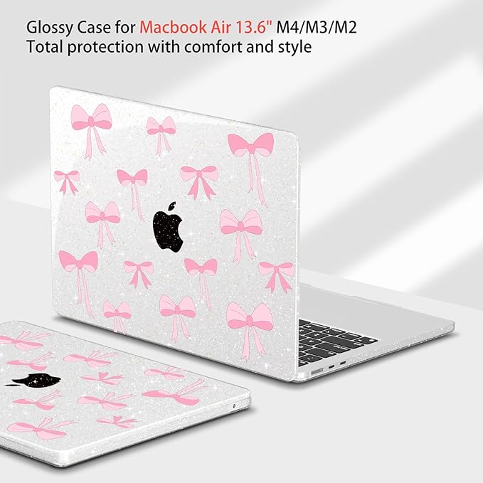 Teryeefi Compatible for MacBook Air 13.6 inch Case 2024-2022 Release Model - Image 4