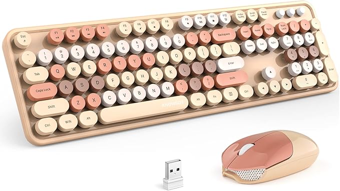 KNOWSQT Wireless Keyboard and Mouse Combo by KNOWSQTKeyboardMouse
