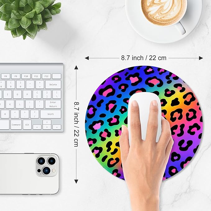 ITNRSIIET Mouse Pad Non-Slip Rubber Base Smooth Surface Stitched Edges - Image 3