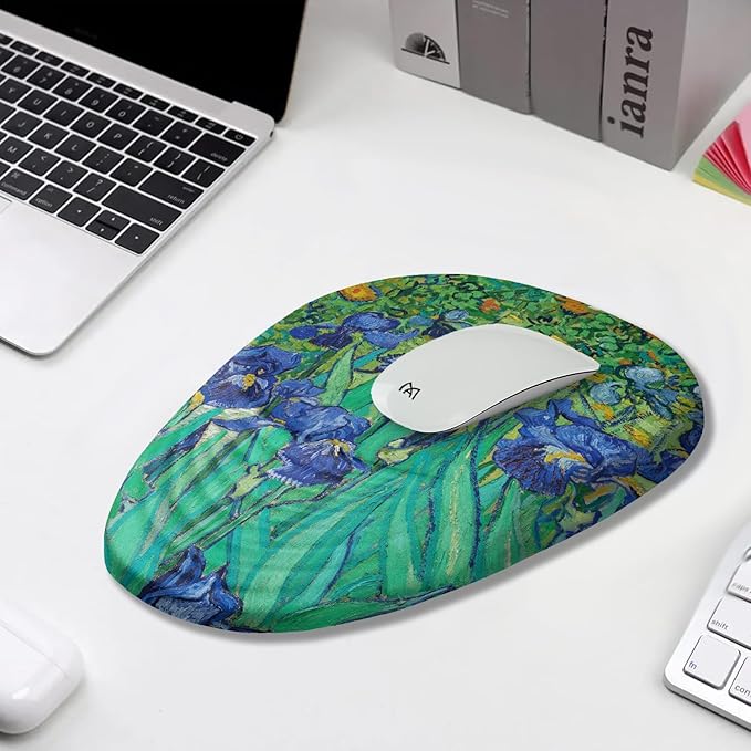 Ergonomic Mouse Pad Wrist Support, Floral Mouse Pad - Image 5