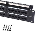 Cable Matters 48 Port Patch Panel Rackmount or Wall Mount 19-Inch by CableMatters