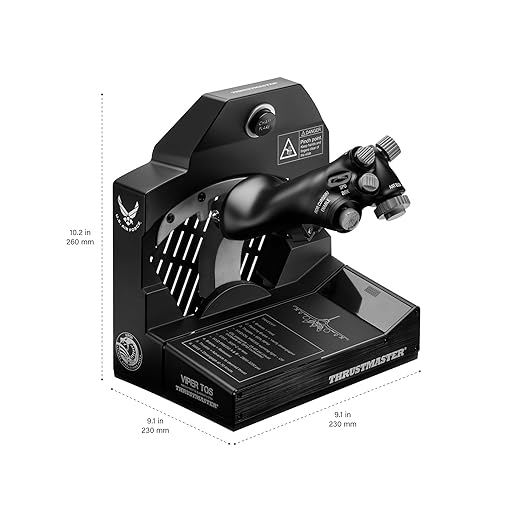 Thrustmaster Viper TQS: Metal Throttle Quadrant System, 21 Action Buttons - Image 7