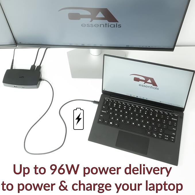 Cyber Acoustics Laptop Docking Station – USB-C - Image 5