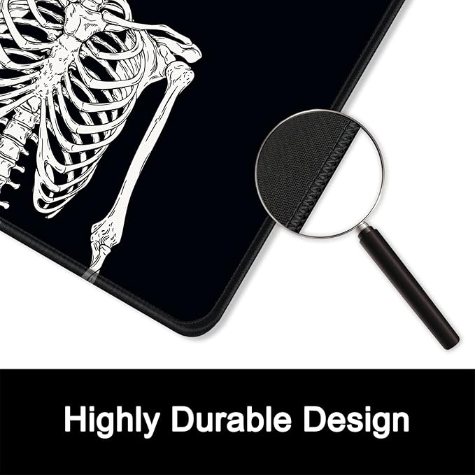 ITNRSIIET Mouse Pad with Stitched Edge Premium Textured Smooth Precise - Image 3