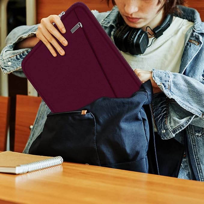 Laptop Sleeve 15.6 inch, Durable Computer Carrying Bag Protective Case - Image 5