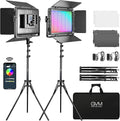 GVM 1300D RGB LED Video Light, 65W Video Lighting Kit by GVMGreatVideoMaker