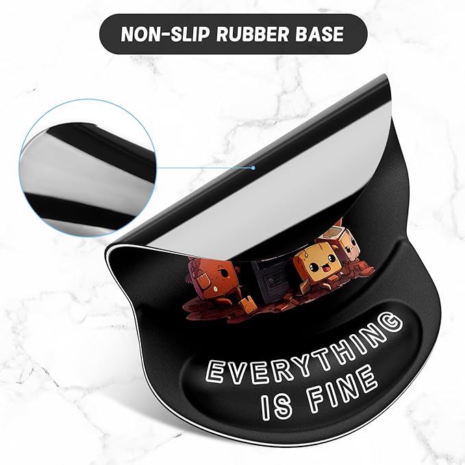 ITNRSIIET Ergonomic Mouse Pad - Image 3