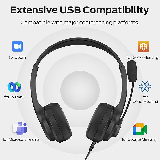 Monster VoiceLink 100 Wired Binaural Headset - Image 7