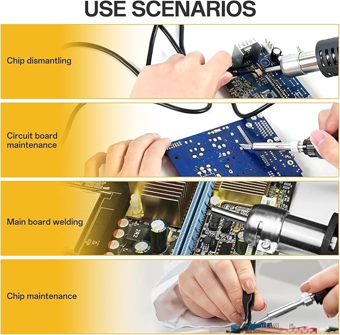BK882 Soldering Station 2-IN-1 Hot Air Rework Station - Image 7