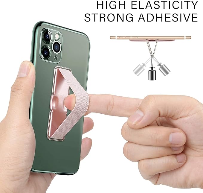 Cell Phone Holder for Hand, CISID Phone Finger Holder Loop Strap Grip - Image 3