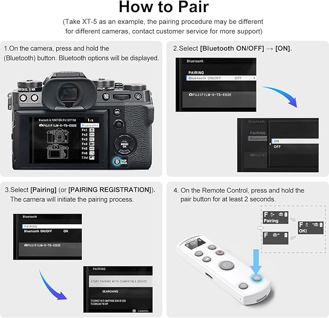 for Fujifilm Rechargeable Camera Remote Control Wireless Shutter Release - Image 8
