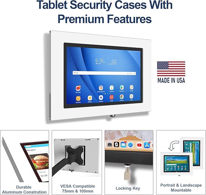TABcare Locking Anti-Theft Metal Case - Image 5