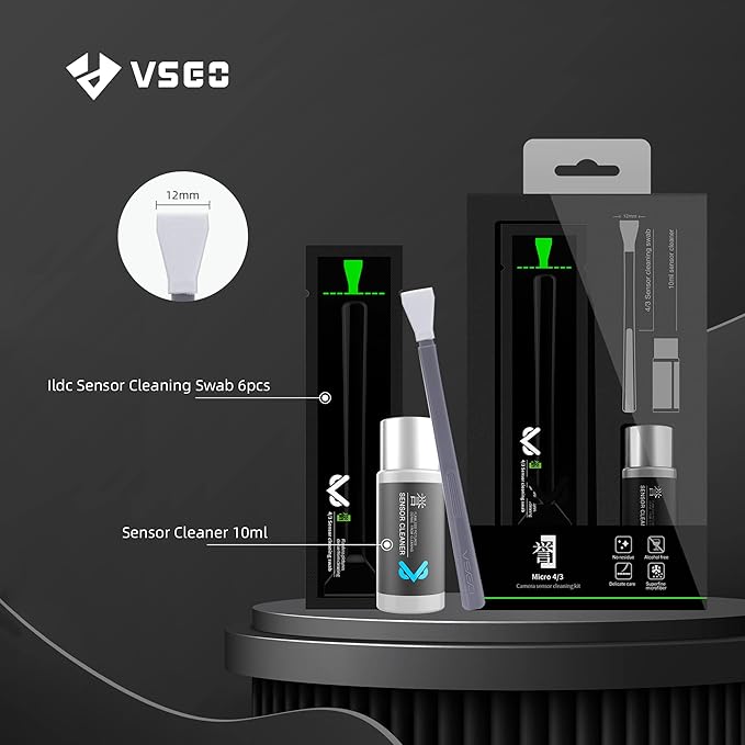 VSGO 4/3 Sensor Cleaning Kit for Mirrorless MILC and ILDC Cameras - Image 2