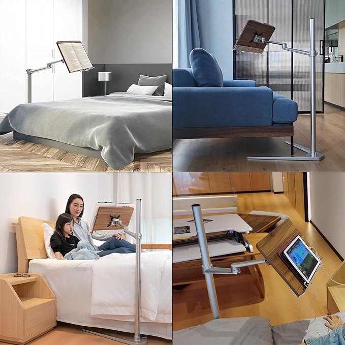 Book Stand for Reading, Floor Stand/Holder for Laptop, Compatible - Image 4