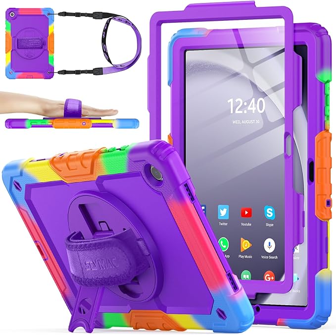 SEYMAC stock Case for Samsung Galaxy Tab A9+ Plus 11'', Full-Body Drop by SEYMACstock