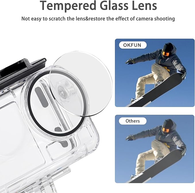 OKFUN 50M/164FT Waterproof Housing Case Compatible - Image 4