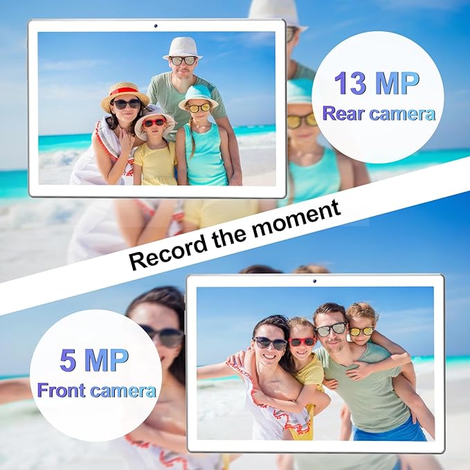 ANTEMPER Latest Android Tablet 10.1 Inch, 5G WiFi Tablets Mit 16GB RAM+128GB ROM - Image 8