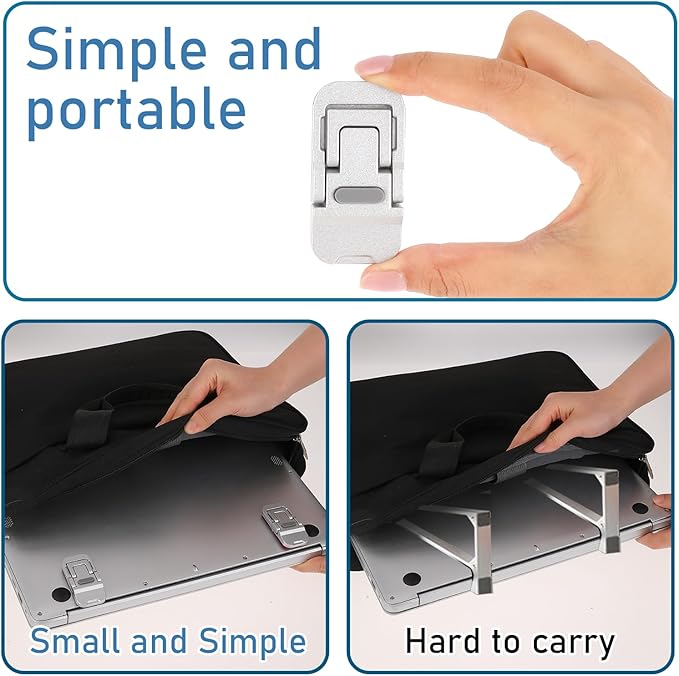 Bewudy 2 Pcs Portable Keyboard Riser - Image 5