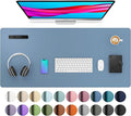 Aothia Leather Desk Pad Protector, Mouse Pad, Office Desk Mat, Non-Slip PU by Aothia