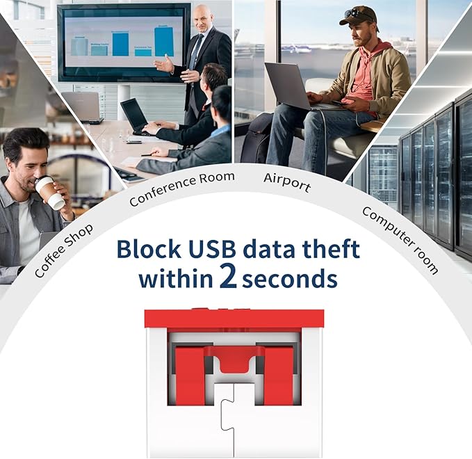 24PCS USB Metal Port Lock Blocker - Image 4