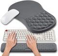 Hokafenle 2 in 1 Ergonomic Mouse Pad Wrist Support & Wrist Rest by Hokafenle