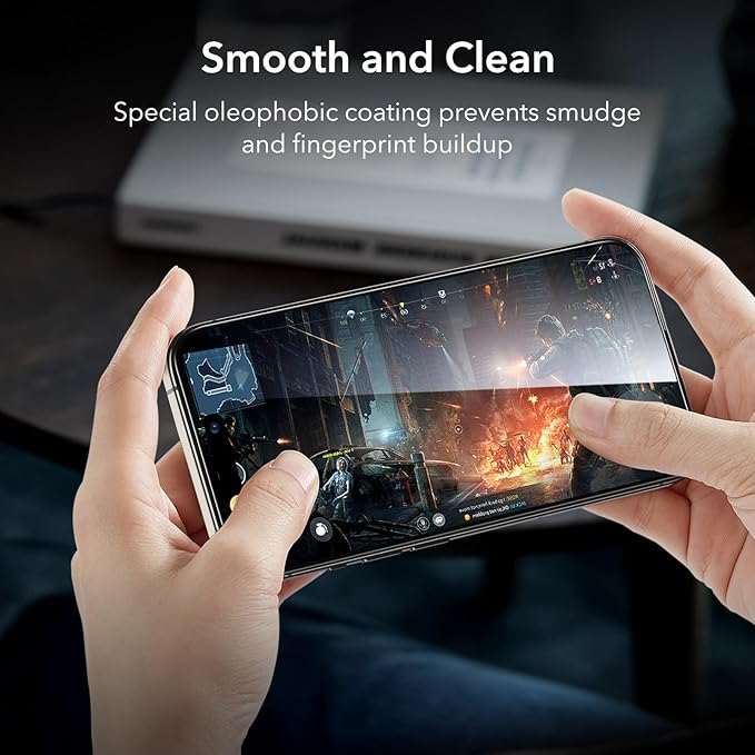 ESR 3+2 Pack for iPhone 15 Pro Max Screen Protector, Full Coverage Ultra-tough - Image 7