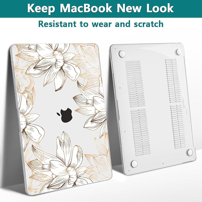 Teryeefi for MacBook Air 13 inch Case M1 2021 2020 2019 2018 Release, Plastic - Image 4