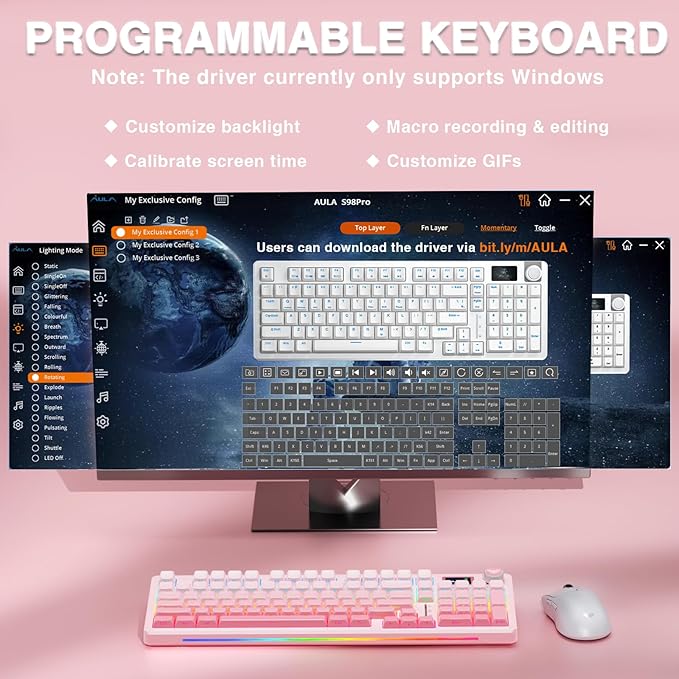 AULA S98 Pro Wireless Mechanical Keyboard - Image 8