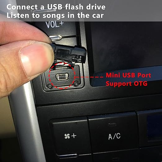 90 Degree Mini USB to USB A OTG Adapter Cable 5.5in Right Angle Mini USB 5-Pin - Image 5