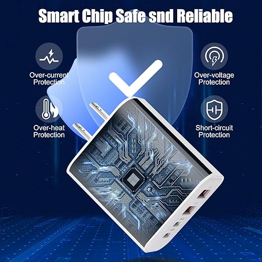 USB Type C Charger for iPhone 16 Pro, 40W Multiport Type C Charger Fast Charging - Image 4