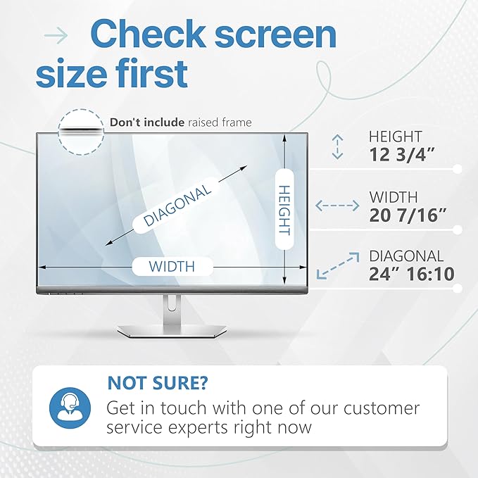 VINTEZ 24 Inch 16:10 Privacy Screen - Image 4