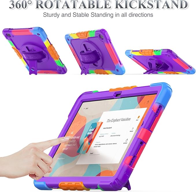 SEYMAC stock Case for Samsung Galaxy Tab A9+ Plus 11'', Full-Body Drop - Image 5