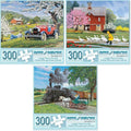 Bits and Pieces – Value Set of Three 300 Piece Jigsaw Puzzles by BitsandPieces