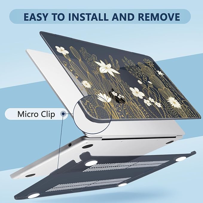 Compatible with MacBook Air 15 inch Case, M4 A3241/M3 A3114/M2 A2941, Hard Shell - Image 3